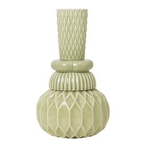 Dottir Samsurium Honkadonka vase 26,5 cm wasabi