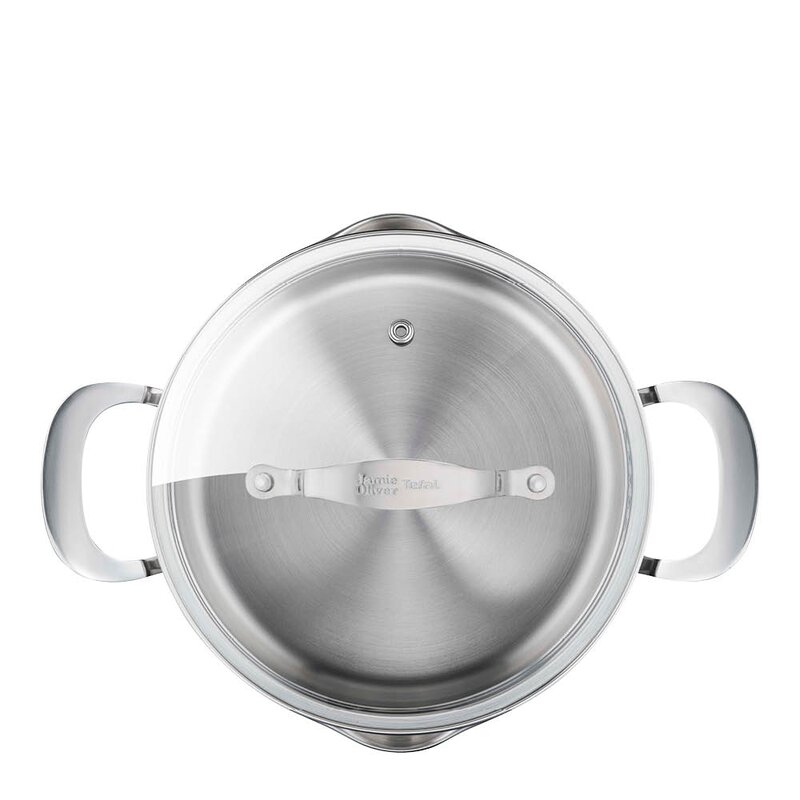 Jamie Oliver Tefal Cook Smart grytesett 6 deler non-stick