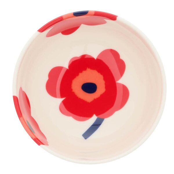 Marimekko - Oiva Unikko skål 30 cl hvit