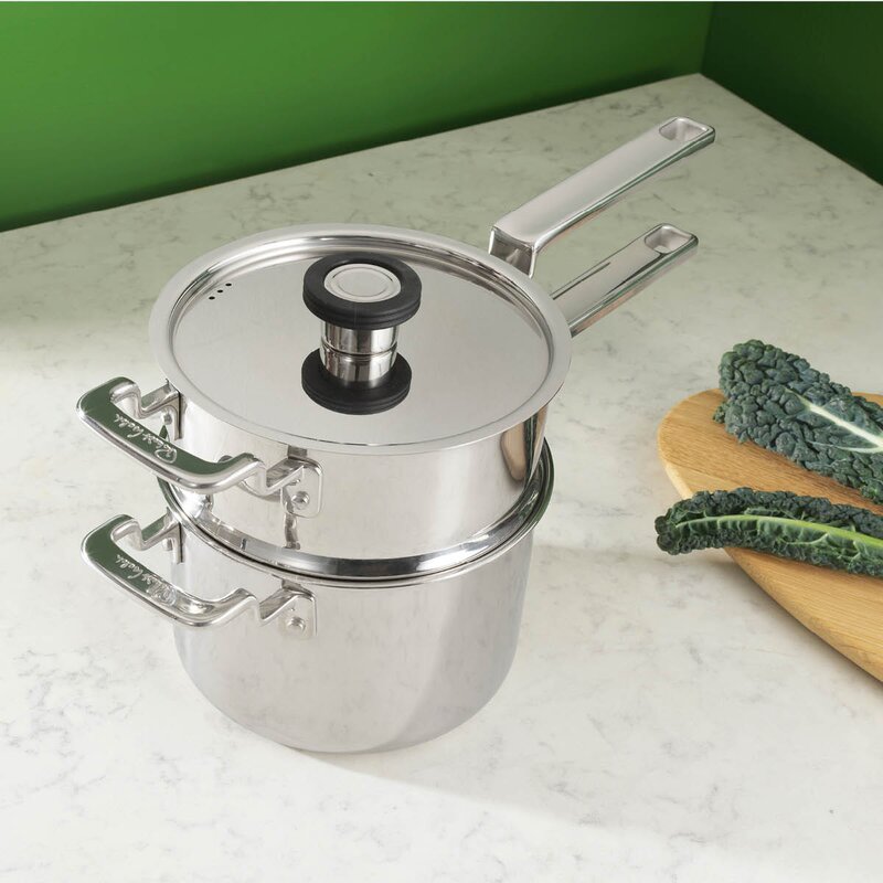 Robert Welch 316 dampkokersett 18 cm rustfritt stål