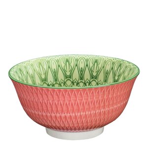 Cilio AMICI skål 50 cl 15,5 cm rombe rosa