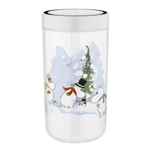Stelton To Go Click termokopp 20 cl Moomin winter