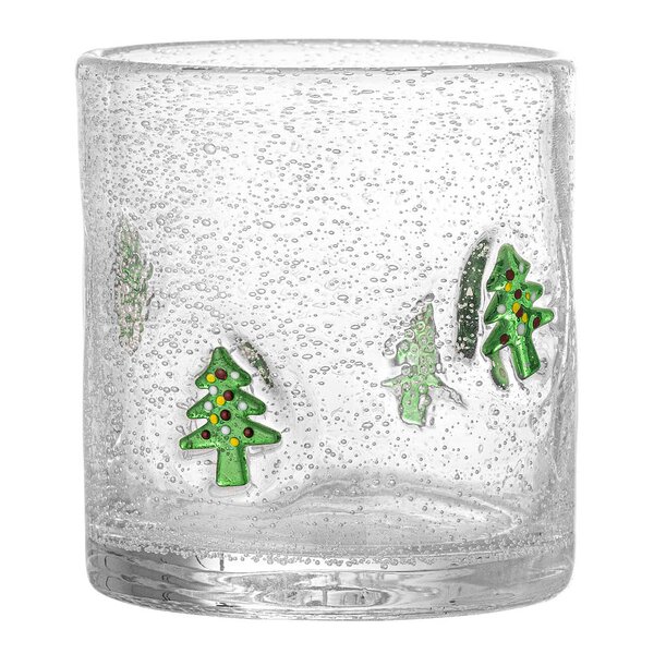 Bloomingville Debra vannglass 37 cl juletre