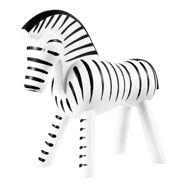 Kay Bojesen Denmark Zebra 14 cm svart/hvit
