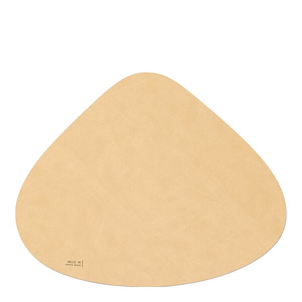 MiLLE W NORDISK DESIGN Sea Shell bordbrikke 47x37 cm beige