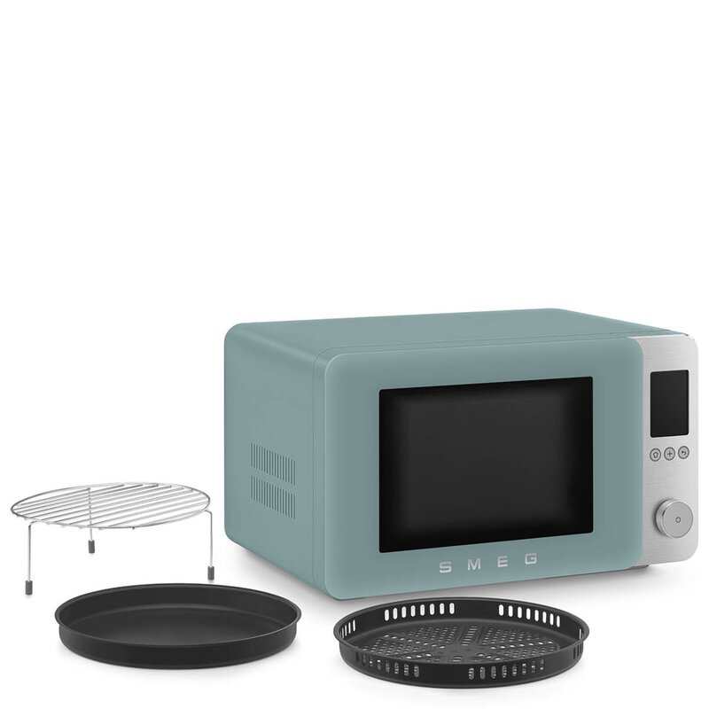 SMEG Collezione mikrobølgeovn varmluft MOC02 2100W emerald green