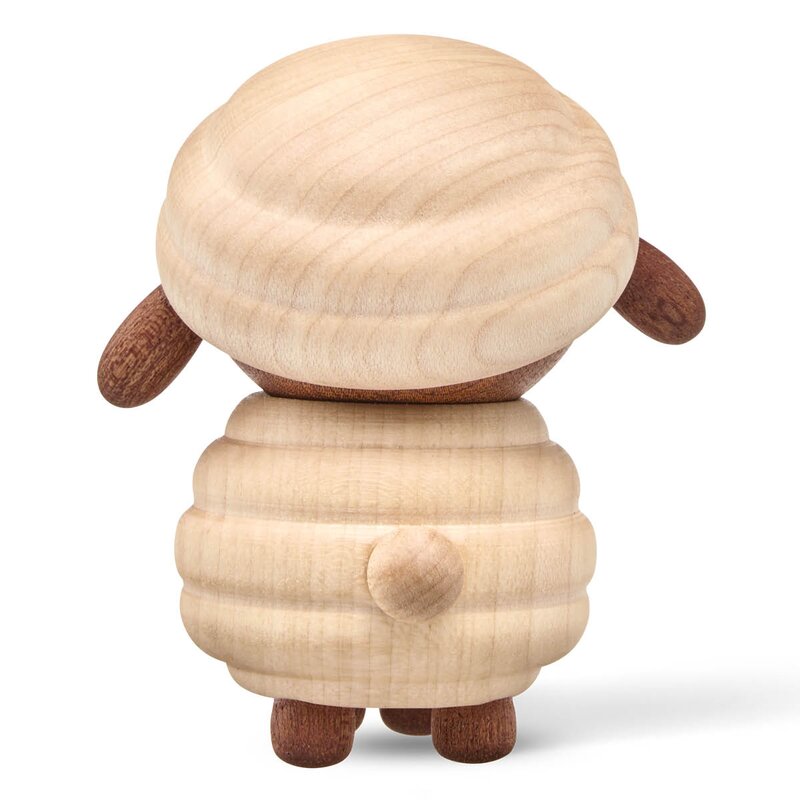 FableWood Ulla sau trefigur 8 cm lønn/sapele