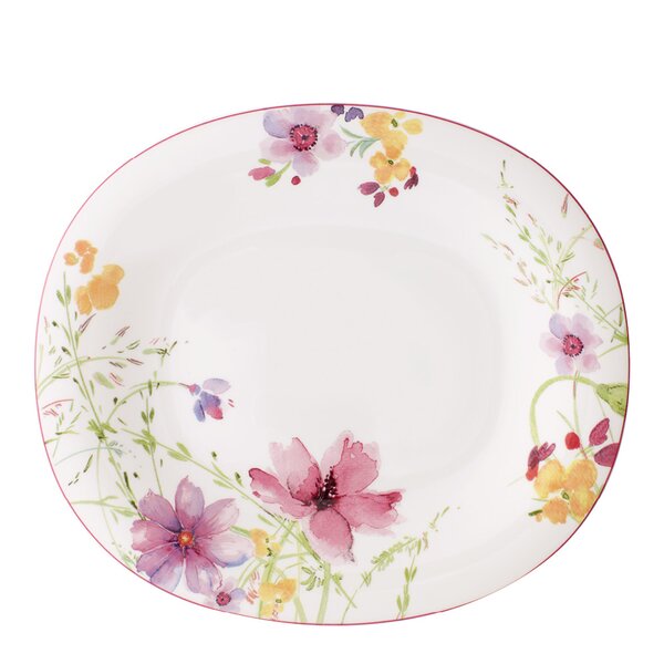 Villeroy & Boch Mariefleur Basic oval tallerken 29x25 cm