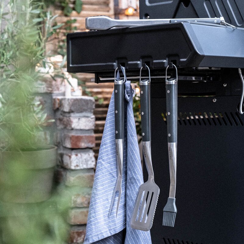 Zwilling BBQ+ bakepensel i rustfritt stål 41 cm