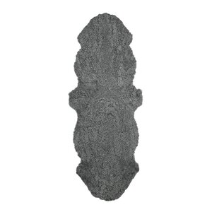 Natures Collection Saueskinn new zealand kort ull 160x60 cm Grey