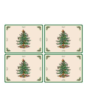 Pimpernel Christmas Tree bordbrikke 30x40 cm 4 stk
