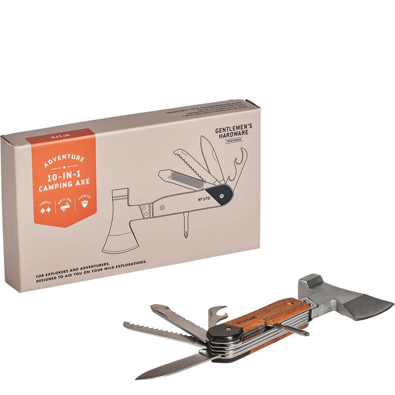 Gentlemen-s Hardware Overlevelsekit i boks oransje