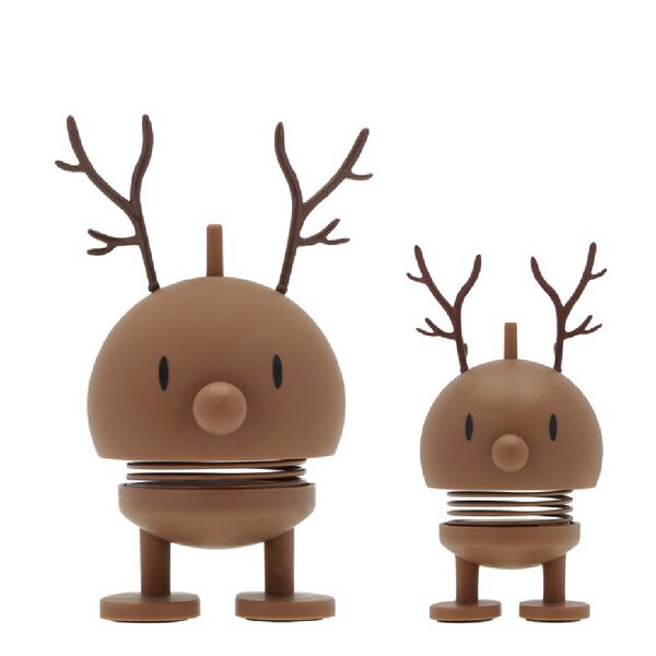 Hoptimist Bumble Soft Reindeer sett XS/S choko