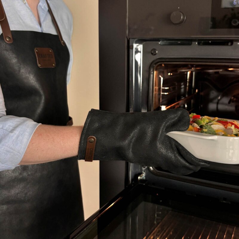 Crafted Leather forkle 80x58 cm svart