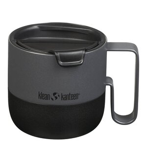 Klean Kanteen Rise kopp 41 cl med flipplokk asfalt