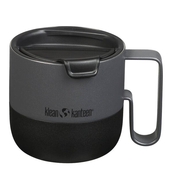 Klean Kanteen Rise kopp 41 cl med flipplokk asfalt