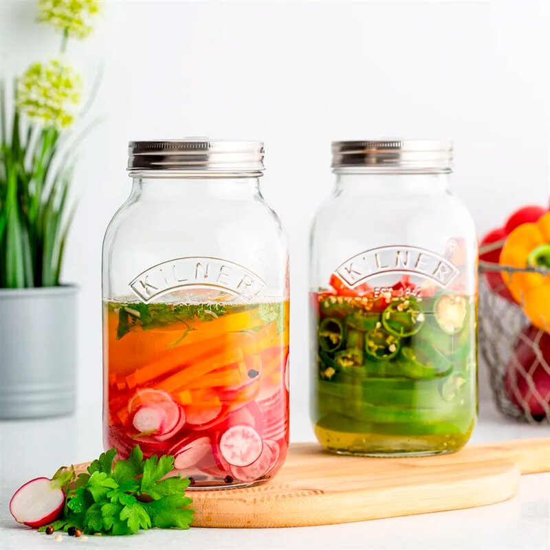 Kilner Fermentation 1L sett 2 stk