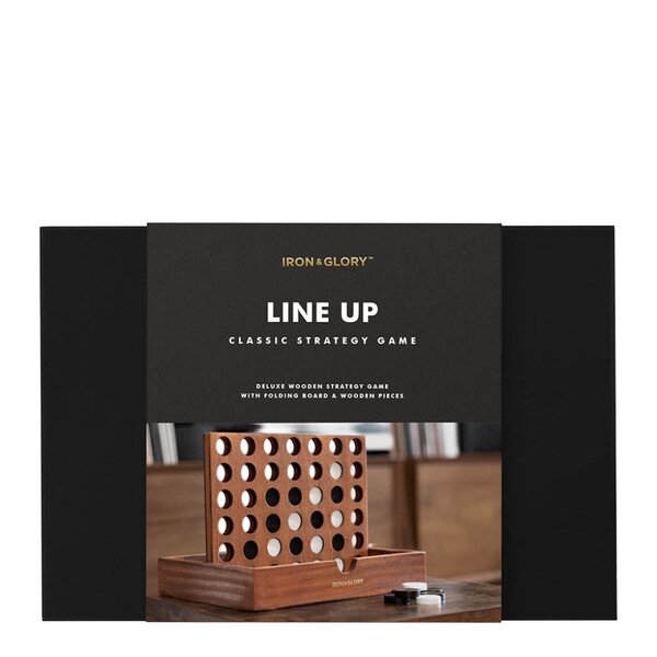 Iron & Glory Fire på rad 27x 21 cm tre