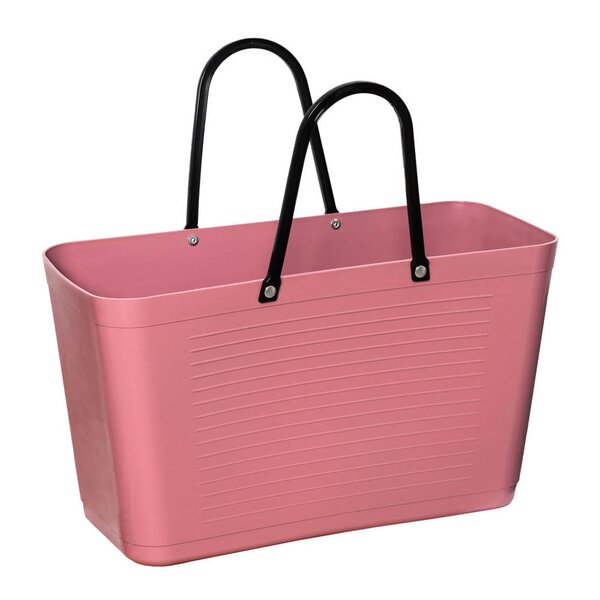 Hinza Green Plastic veske stor 15 L varm rosa
