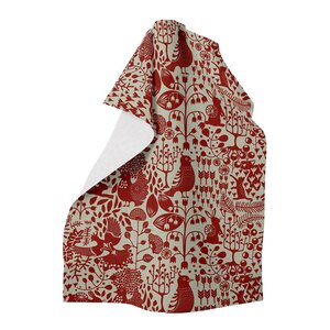 Arvidssons Textil Fyri kjøkkenhåndkle 46x70 cm rød