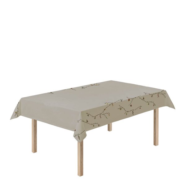 Kähler Hammershøi Christmas duk 150x270 cm sand