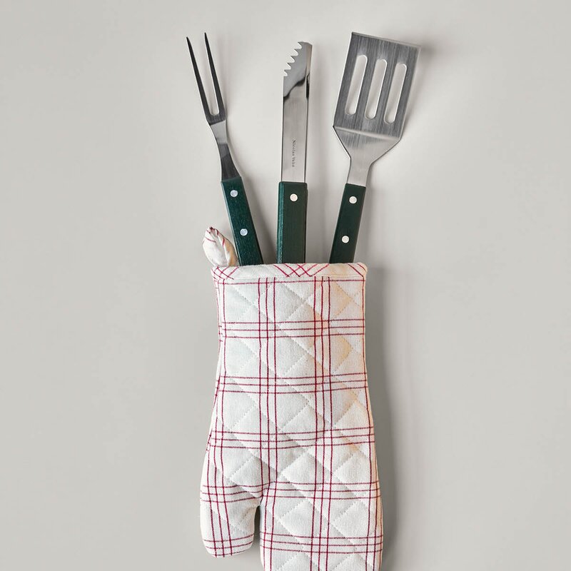 Nicolas Vahé BBQ grillsett 3 deler grønn