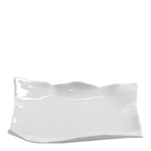 Serax Perfect Imperfection serveringsfat S 9x9 cm hvit jord