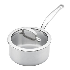 GreenPan Premiere ubelagt 5-lags kasserolle med lokk 16 cm 1,58L
