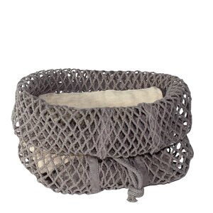 The Organic Company Gjenbrukbar nettpose stor 40x30 cm clay