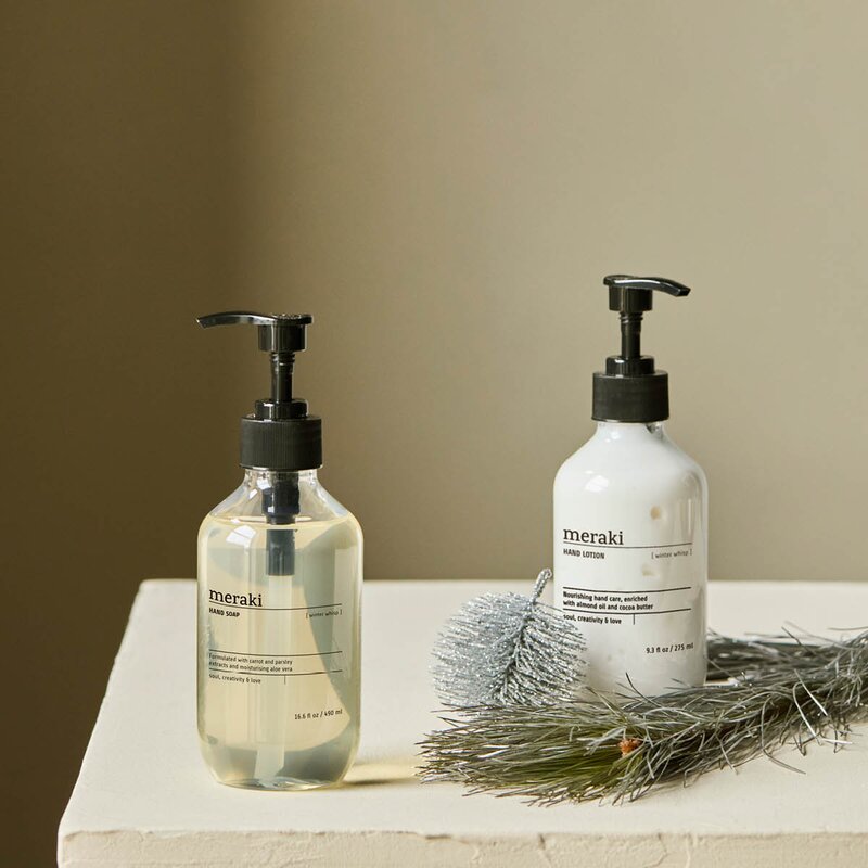 Meraki Gavesett med håndsåpe og håndkrem 275/275 ml Winter Whisp