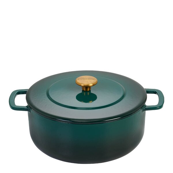 Combekk Støpejernsgryte 24 cm 3,8L holly green