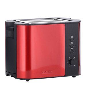 Severin Brødrister AT2217 2 skiver 800W chilirød