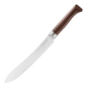 Opinel Les Forges brødkniv 34 cm mørk bøk