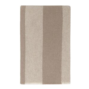 Høie Ringstind ullpledd 120x180 cm beige