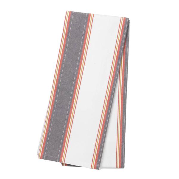 By Mogensen – Duk 140×320 cm large stripes hvit/rød