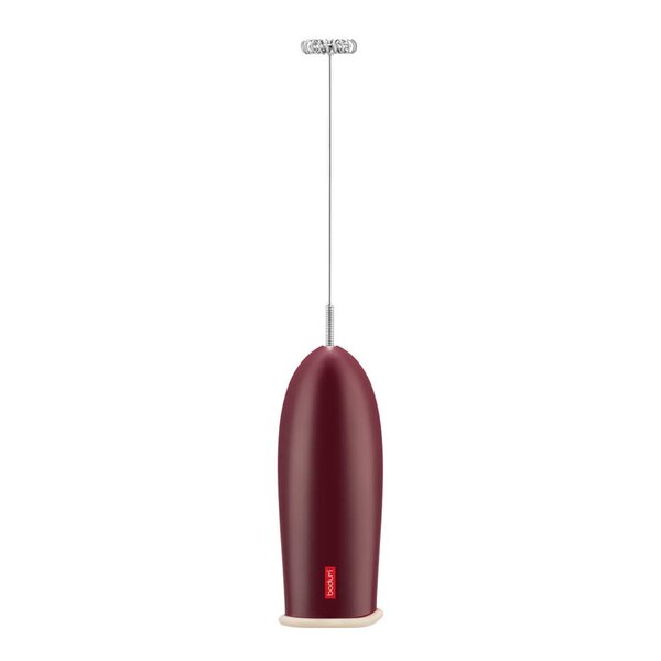 Bodum Schiuma melkeskummer 22,5 cm cranberry