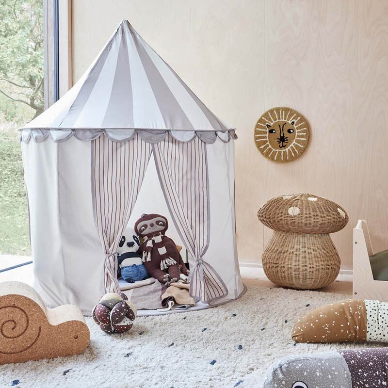 OYOY Circus telt 100x100x135 cm Clay