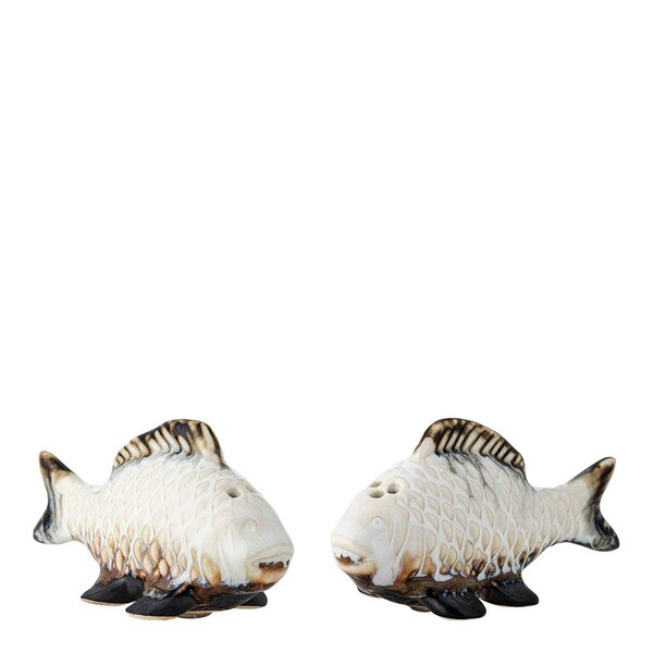 Bloomingville Salt og pepperbøssesett Chase 1,7 cl 2 stk hvit