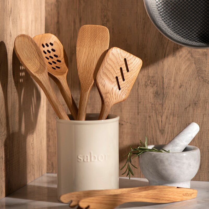 Sabor Nature øse 35 cm eik