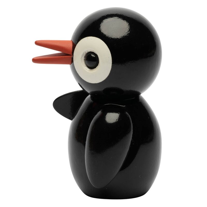 Spring Copenhagen Spring Birds trefigur 6,5 cm bold black