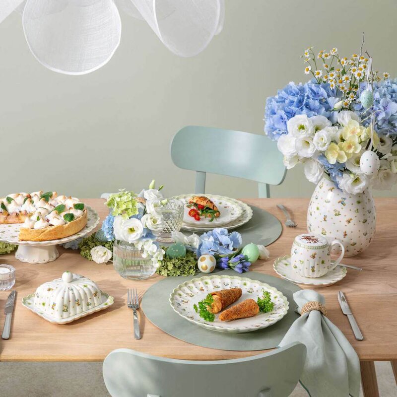 Villeroy & Boch Easter Delight frokostsett for 2 6 deler grønn
