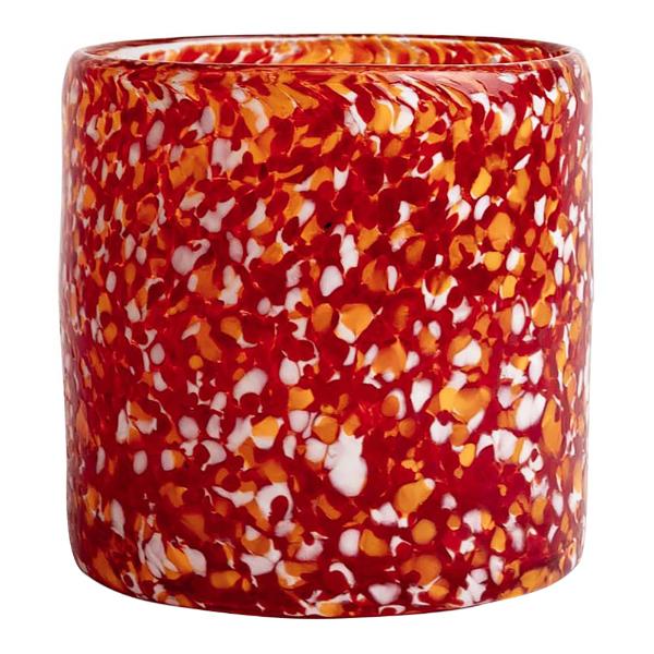 ByOn - Calore lyslykt 10x10 cm r&oslash;d/oransje