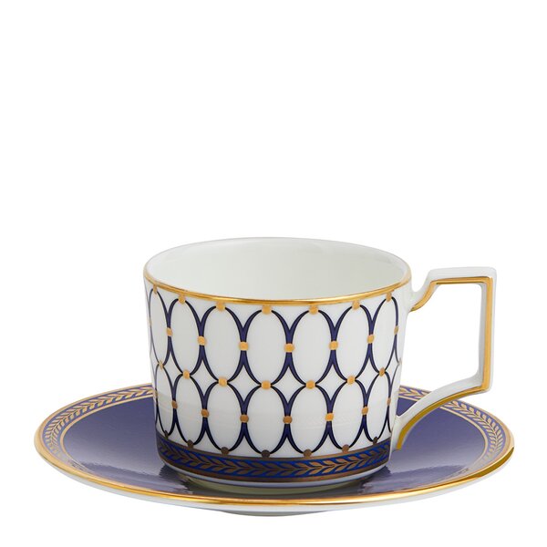 Wedgwood Renaissance Gold kaffekopp & asjett