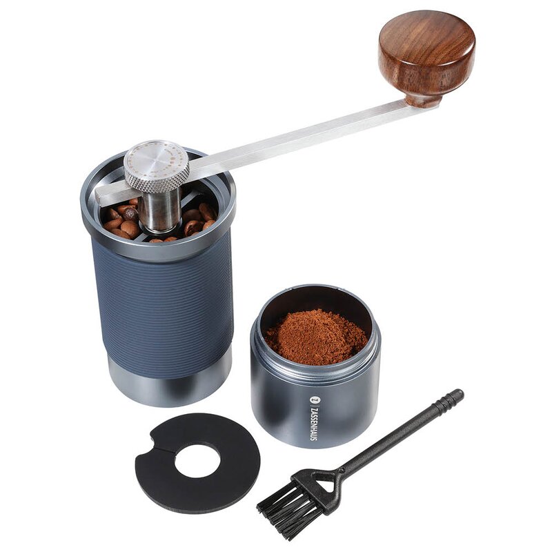 Zassenhaus Master kaffe-/espressokvern 17,5 cm blå