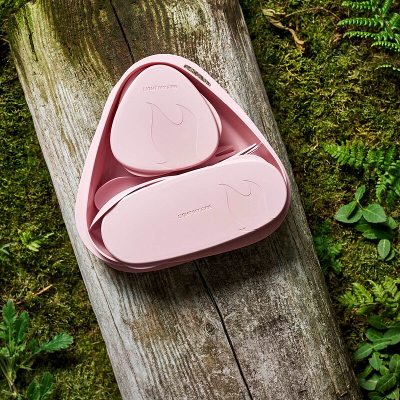 Light My Fire LunchKit 2.0 matbokssett 6 deler dustypink