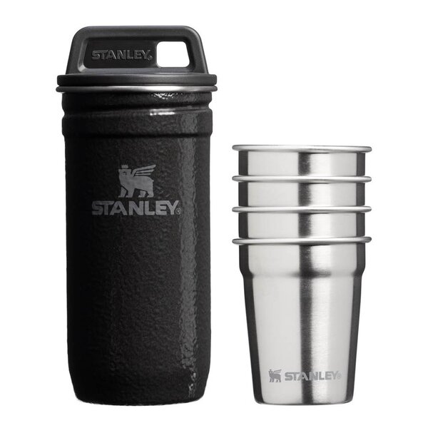 Stanley - Adventure shotglass 6 cl 4 stk svart