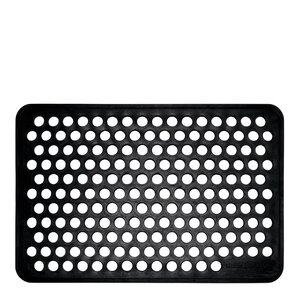 Tica Copenhagen Dot dørmatte gummi 40x60 cm svart