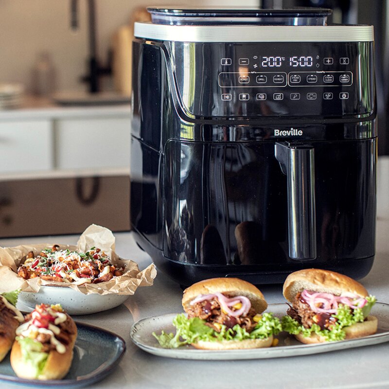 Breville Halo steam airfryer 7,5L svart