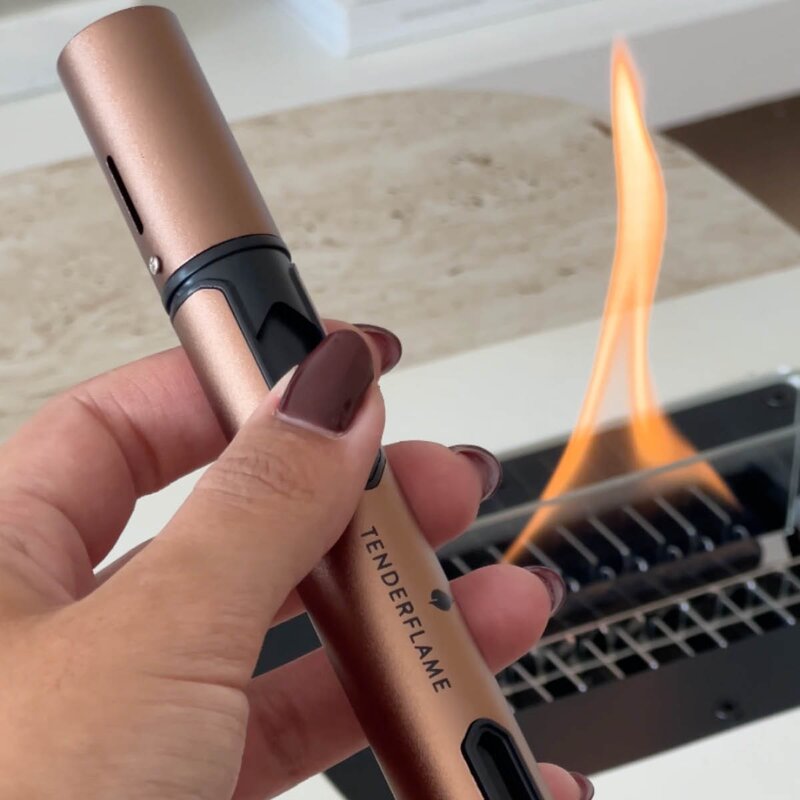 Tenderflame Pen Torch lighter 15,5 cm bronse