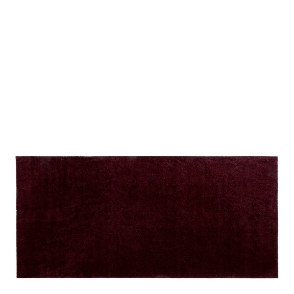 Tica Copenhagen Unicolor gulvmatte 200x90 cm bordeaux